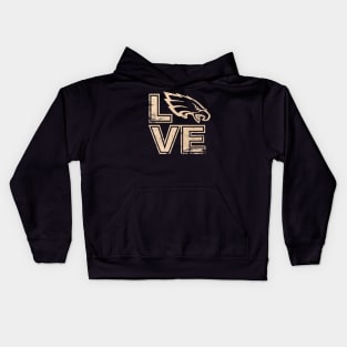 Eagles Vintage Original Aesthetic Tribute 〶 Kids Hoodie